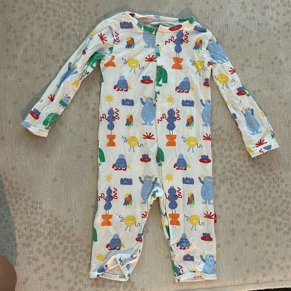 Magnetic Me 0-3 months onesie Worn 1x